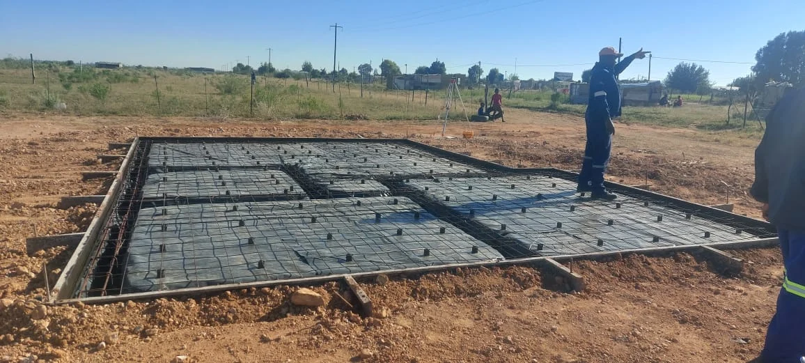 Steel reinforcement mesh